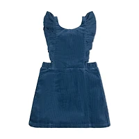 Hope & Henry Toddler Girls Short Sleeve Ruffle Jumper