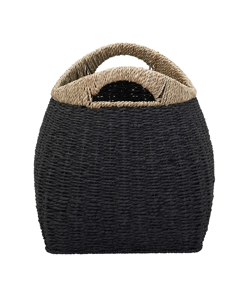 Handle Basket Two Tone Paper