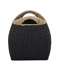 Handle Basket Two Tone Paper