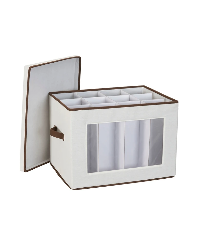 Household Essentials Tall Wine and Bottle Storage Chest