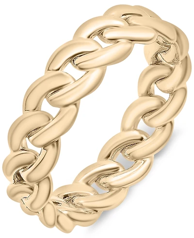 Audrey by Aurate Chain Link Statement Ring Gold Vermeil or Sterling Silver, Created for Macy's
