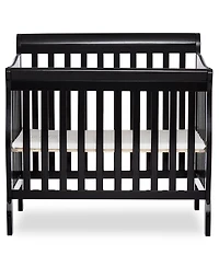 Dream On Me Baby Aden Convertible 4-in-1 Mini Crib, Natural