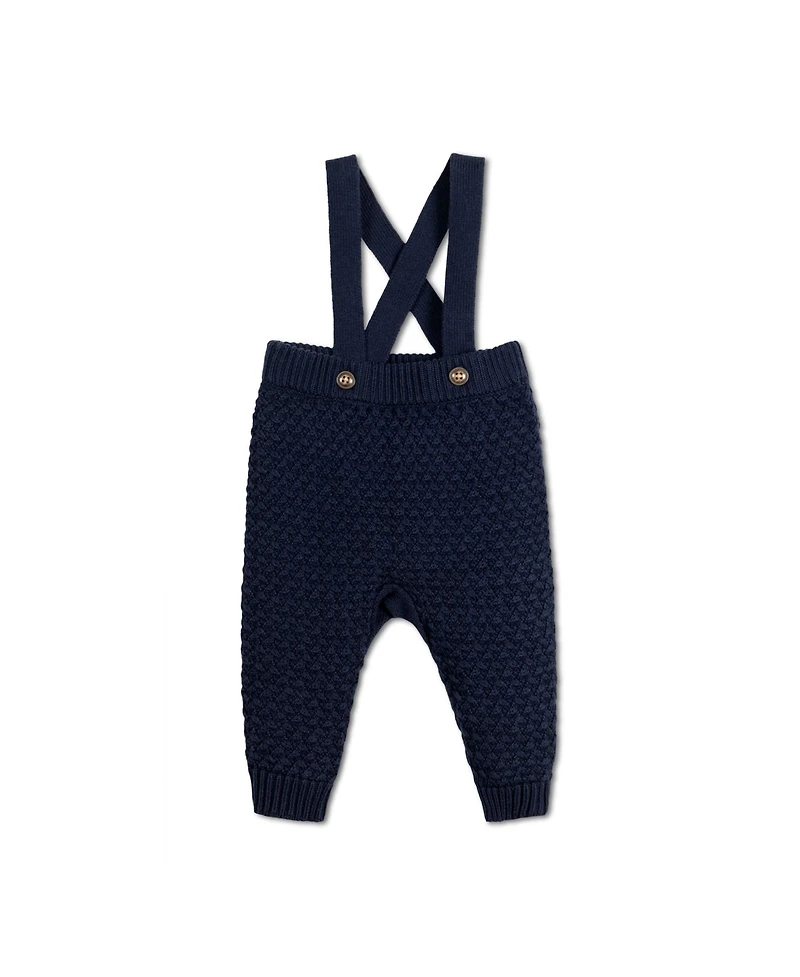 Hope & Henry Baby Boys Organic Sweater Overall