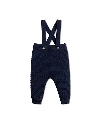 Hope & Henry Baby Boys Organic Sweater Overall