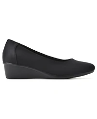 Cliffs by White Mountain Women's Boldness Ballet Wedge Style Shoe