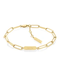 Calvin Klein Women's Stainless Steel Chain Bracelet Gift Set, 3 Piece
