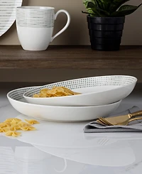 Noritake Hammock "Dots" Dinner Bowls, Set of 4