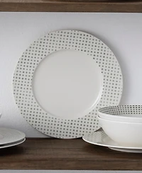 Noritake Hammock "Dots" Rim Salad Plates, Set of 4