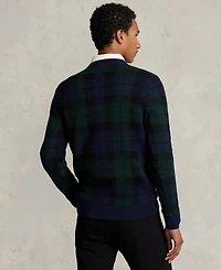 Polo Ralph Lauren Men's Plaid Washable Wool Sweater