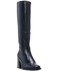 Vince Camuto Women's Sangeti Snip-Toe Block-Heel Knee-High Boots