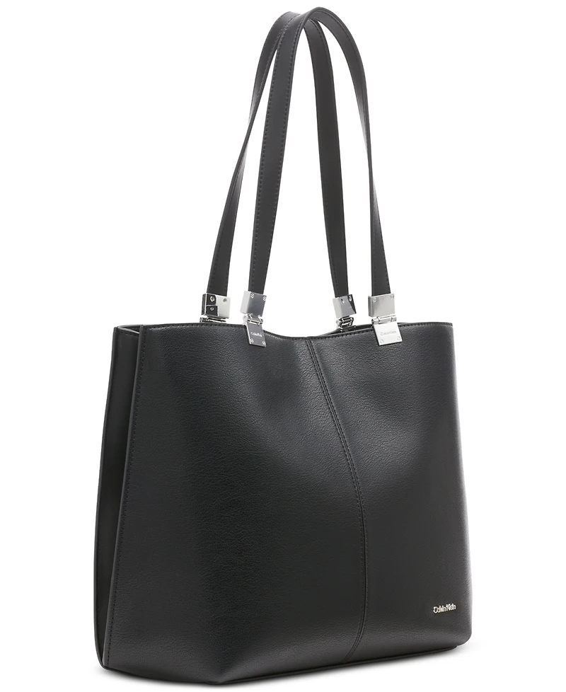 Calvin Klein Granite Tote Bag with Magnetic Snap