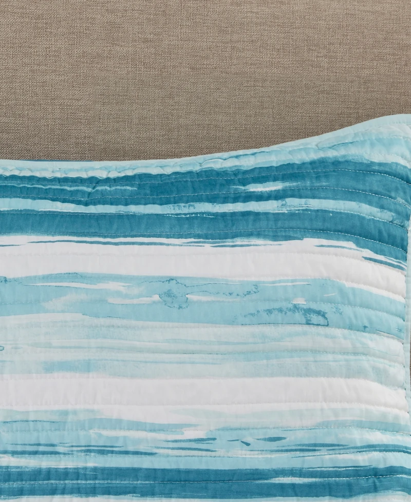 Madison Park Marina Printed 6 Piece Quilt Set