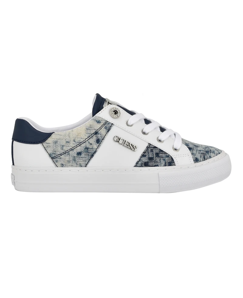 Guess Women's Loven Lace-Up Sneakers