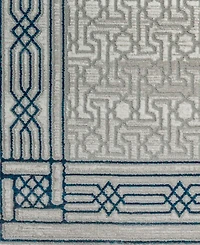 Closeout! Km Home Davide 1231 5'3" x Round Area Rug