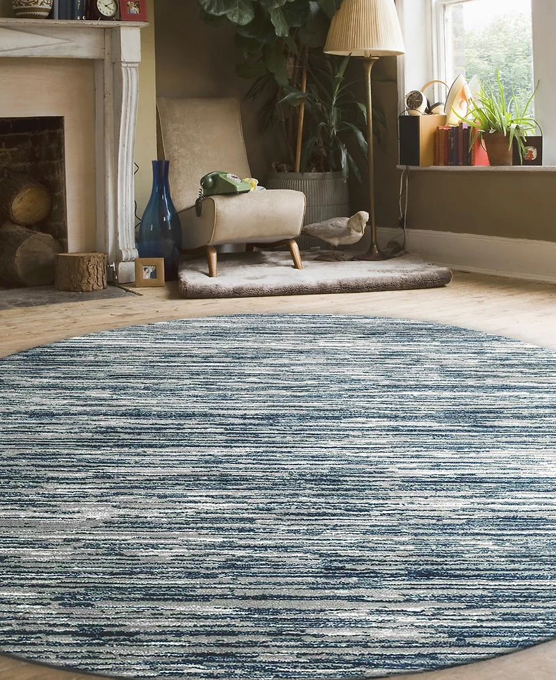 Closeout! Km Home Davide 1228 5'3" x Round Area Rug