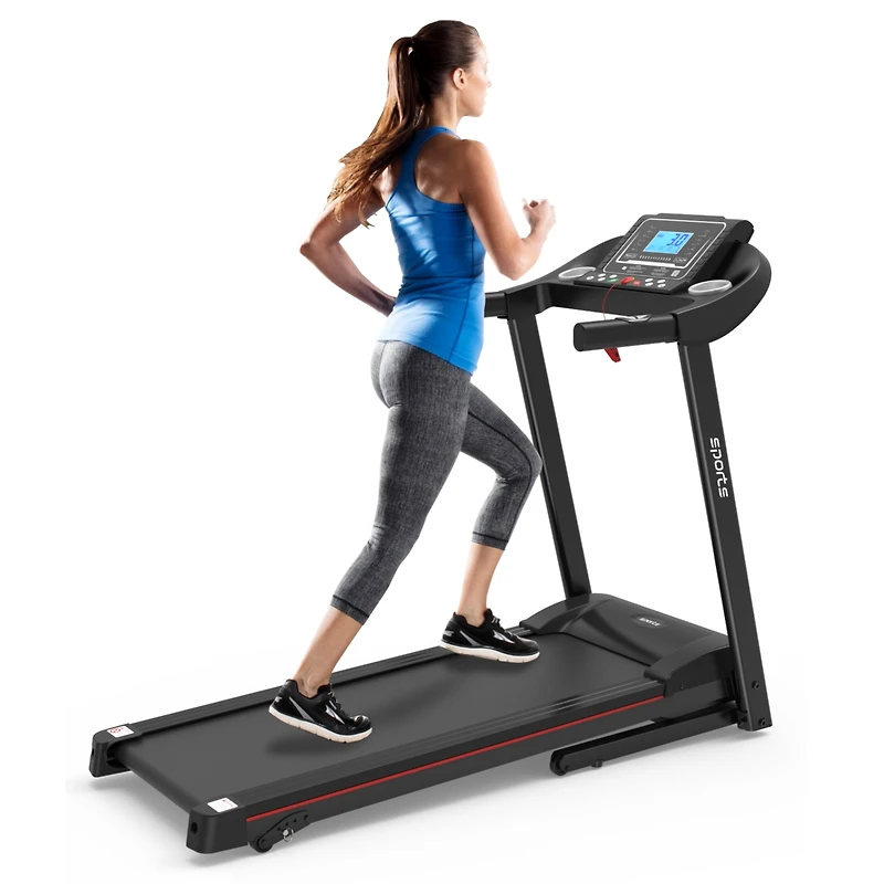 Streamdale Furniture Fitshow App Home Foldable Treadmill With Incline, Folding Treadmill For Home Workout