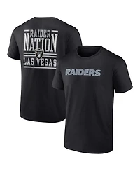 Men's Fanatics Black Las Vegas Raiders Home Field Advantage T-shirt