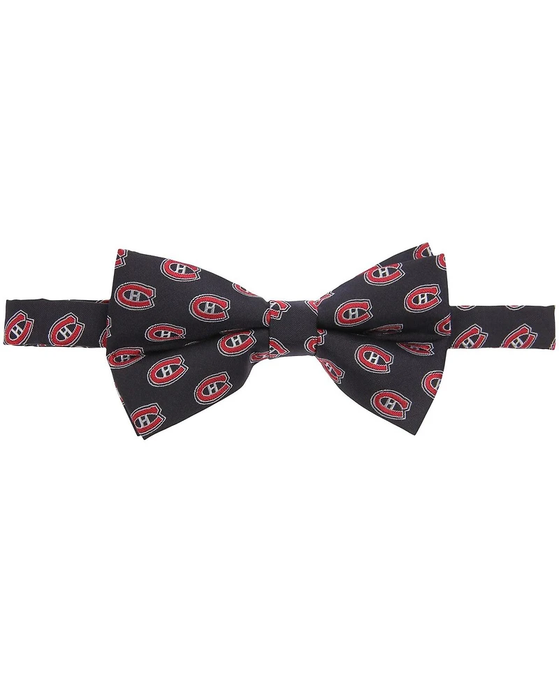 Men's Navy Montreal Canadiens Repeat Bow Tie