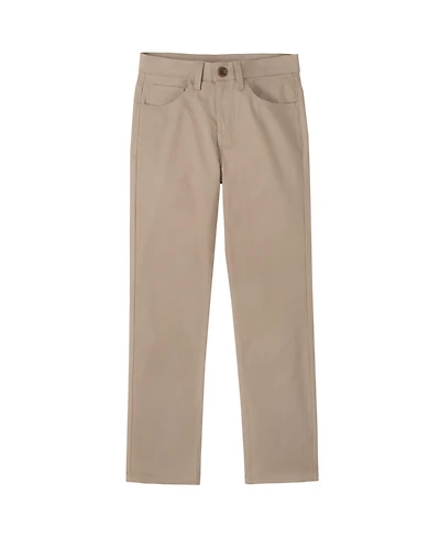 Nautica Husky Boys Uniform 5 Pocket Twill Pant