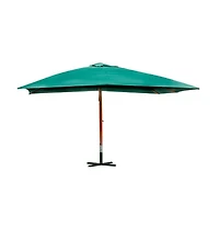 Floating Garden Parasol Melia 118.1"x157.5" Green