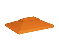 vidaXL Gazebo Cover Canopy Replacement 1 oz/ft² Orange 9.8'x13.1'