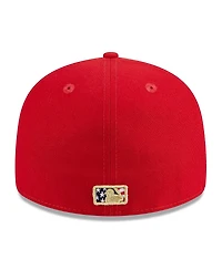 Men's New Era Red San Francisco Giants 2023 Fourth of July Low Profile 59FIFTY Fitted Hat