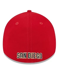 Men's New Era Red San Diego Padres 2023 Fourth of July 39THIRTY Flex Fit Hat