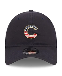 Women's New Era Navy Chicago Cubs 2023 Fourth of July 9TWENTY Adjustable Hat