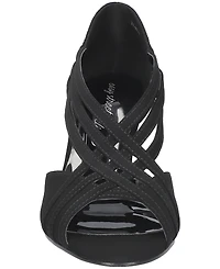 Easy Street Women's Oceana Peep Toe Pumps