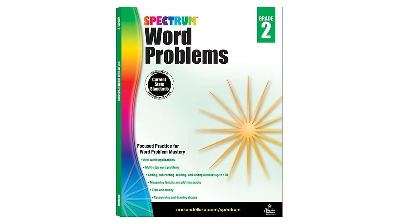 Spectrum Word Problems, Grade 2 by Spectrum Compiler