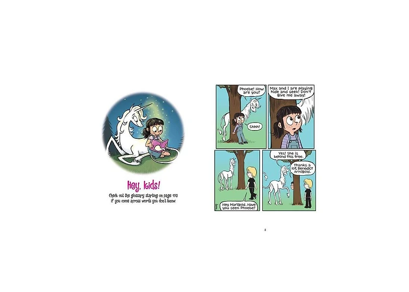 Camping with Unicorns Phoebe and Her Unicorn Series 11 by Dana Simpson