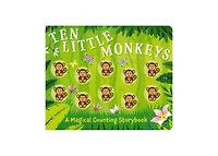 Ten Little Monkeys- A Magical Counting Storybook by Amanda Sobotka