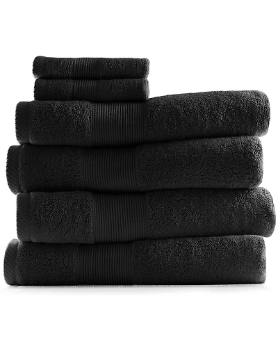 6-Piece Luxury Bath Towel Set - 700 Gsm 100% Combed Cotton, Soft & Absorbent