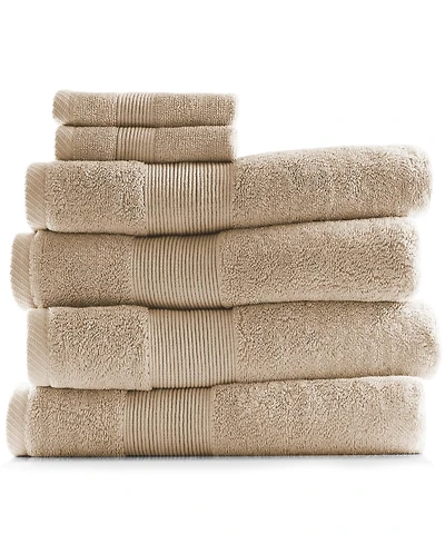 6-Piece Luxury Bath Towel Set - 700 Gsm 100% Combed Cotton, Soft & Absorbent