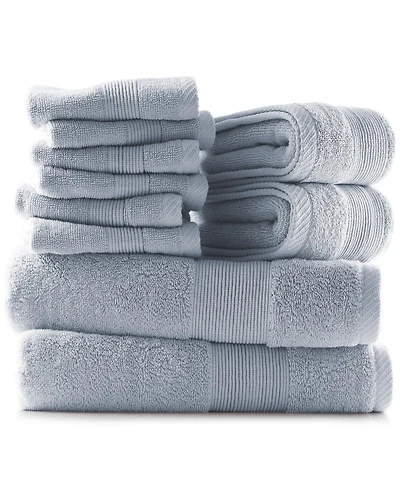 Luxury Soft 10-Piece Towel Set – 600 Gsm 100% Combed Cotton | 2 Bath Towels, Hand Towels & 6 Washcloths