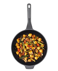 BergHOFF Leo Stone+ Nonstick Ceramic 12" Wok Pan, 5.3qt