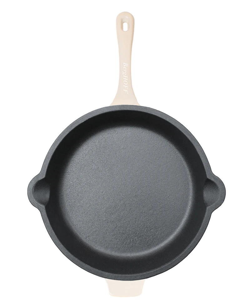 BergHOFF Neo 3pc Cast Iron Cookware Set, Fry Pan & Round Dutch Oven