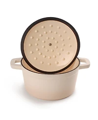 BergHOFF Neo 3pc Cast Iron Cookware Set, Fry Pan & Round Dutch Oven