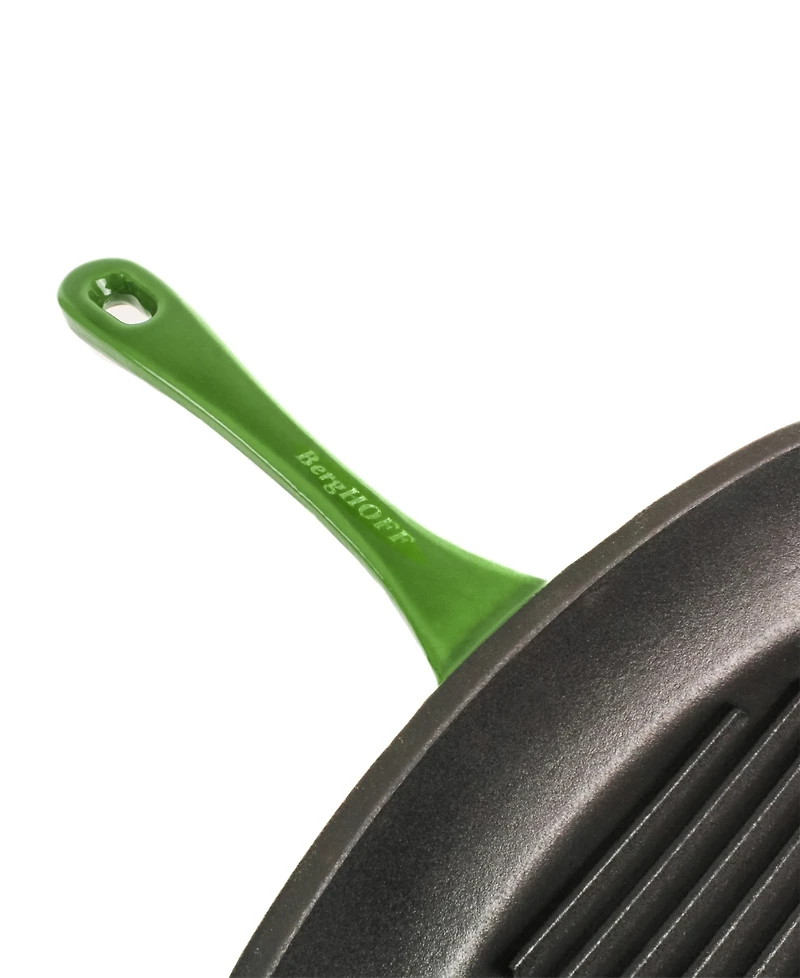 BergHOFF Neo 4pc Cast Iron Cookware Set, Grill Pan