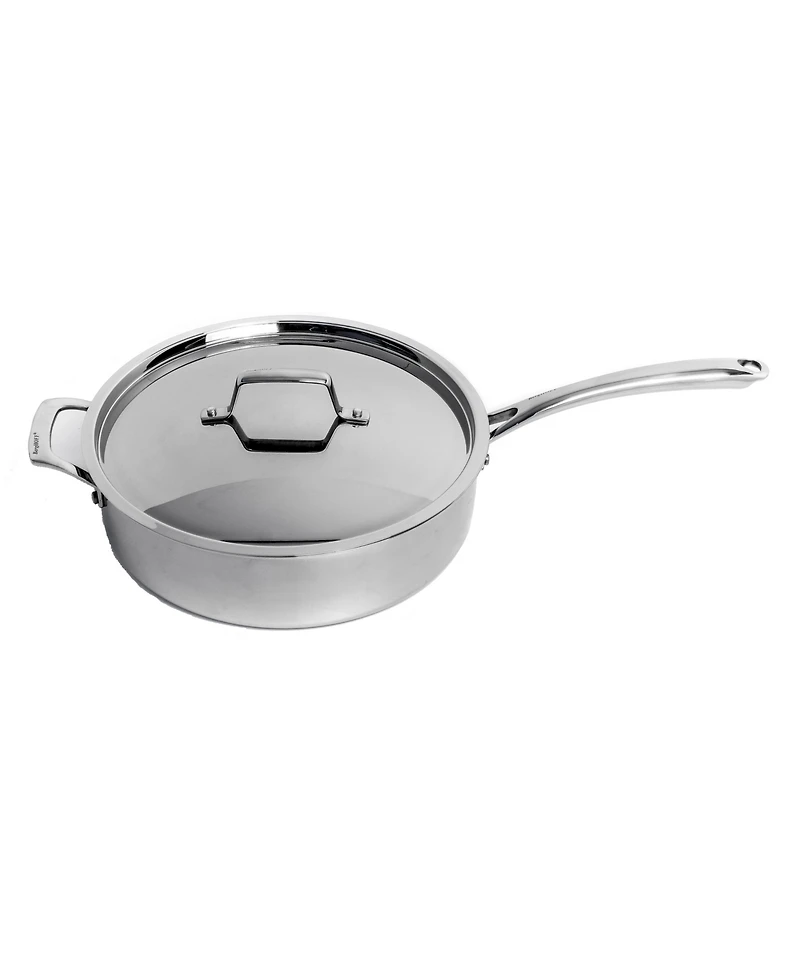 BergHOFF Professional 5pc Tri-Ply 18/10 Stainless Steel Starter Cookware Set, Ss Lids