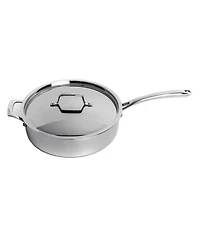 BergHOFF Professional 5pc Tri-Ply 18/10 Stainless Steel Starter Cookware Set, Ss Lids