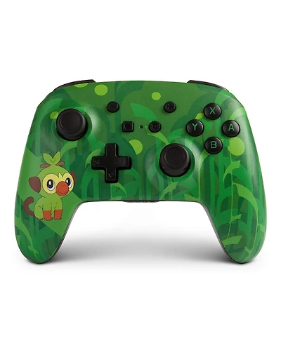 PowerA Enhanced Wireless Controller, Pokemon Grookey - Nintendo Switch