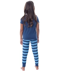 Harry Potter Girls House Crest 2pc Short Sleeve Shirt Pajama Pant Set - All 4 Houses