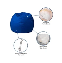 Small Bean Bag Chair For Kids And Teens