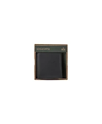 Champs Men's Leather Rfid Wallet Gift Box