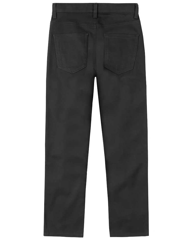 Big Boys Uniform 5 Pocket Stretch Twill Pant with Reinforced Knees