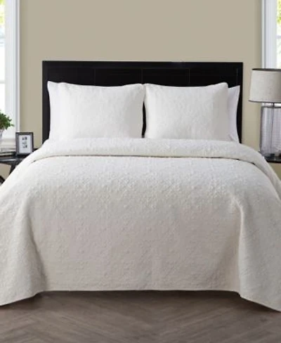 Vcny Home Caroline Embossed Quilt Sets