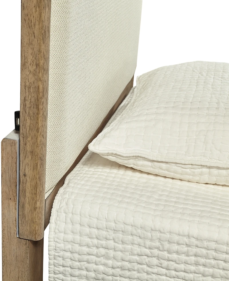 Provence Upholstered Twin Bed
