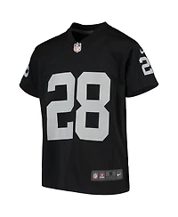 Nike Big Boys Josh Jacobs Las Vegas Raiders Game Jersey