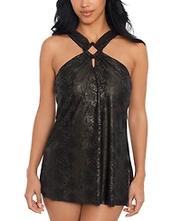 Magicsuit Women's Xantu Beverly High-Neck Swim Dress